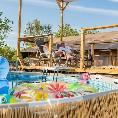 بيت للعطل Safari Tent With Private Pool In Albufeira *