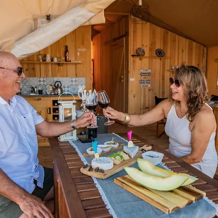 بيت للعطل Safari Tent With Private Pool In Albufeira