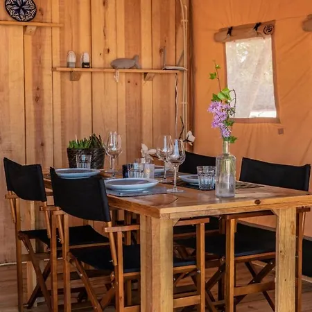 بيت للعطل Safari Tent With Private Pool In Albufeira *